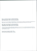 Mercedes Benz "Lighting System" - 2002 - Vintage Photograph