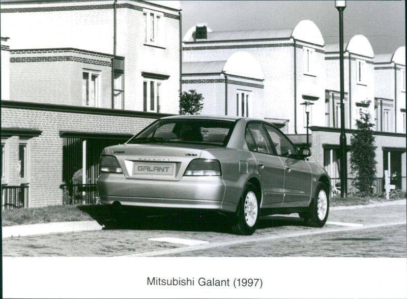1997 Mitsubishi Galant - Vintage Photograph