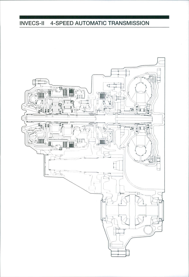 INVECS-II 4-Speed automatic transmission - Vintage Photograph