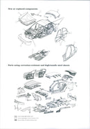 Mitsubishi structural component diagram - Vintage Photograph