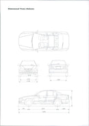 Mitsubishi Saloon - Vintage Photograph