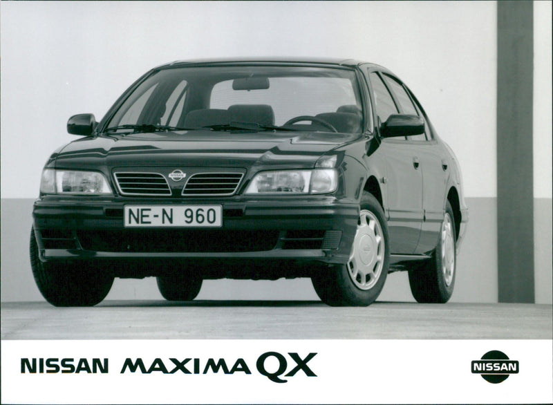 Nissan Maxima QX. - Vintage Photograph