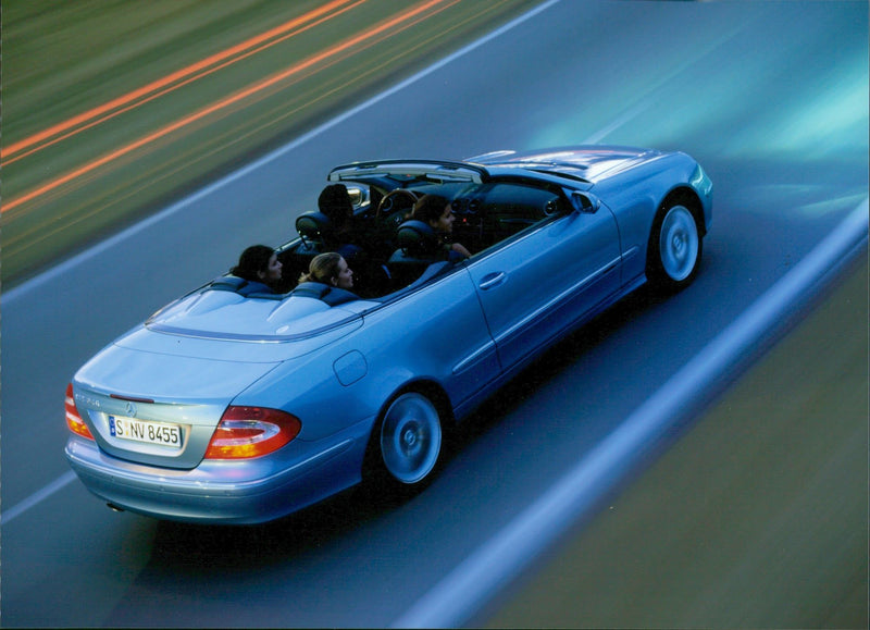 2003 Mercedes-Benz CLK-Class Cabriolet - Vintage Photograph