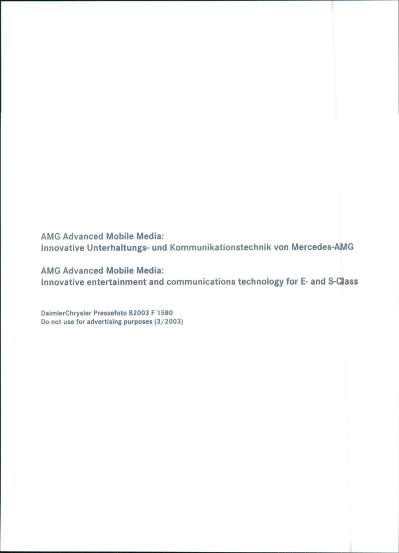 AMG Advanced Mobile Media - Vintage Photograph