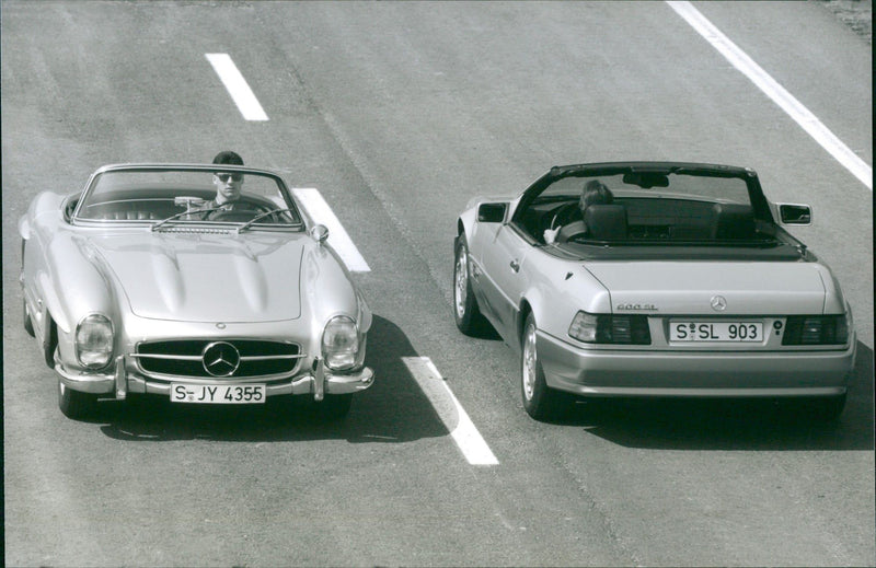 1992 Mercedes-Benz 600 SL - Vintage Photograph