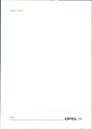 1999 Opel Zafira Flex 7 - Vintage Photograph