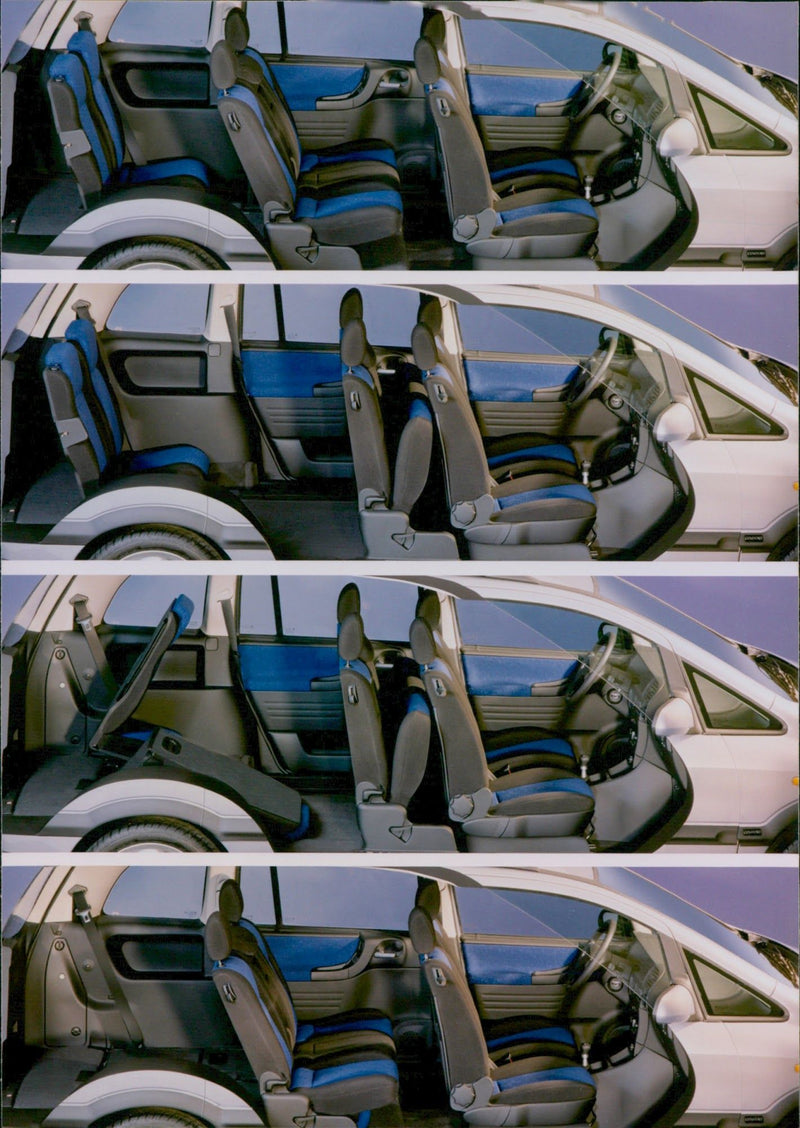 1999 Opel Zafira Flex 7 - Vintage Photograph