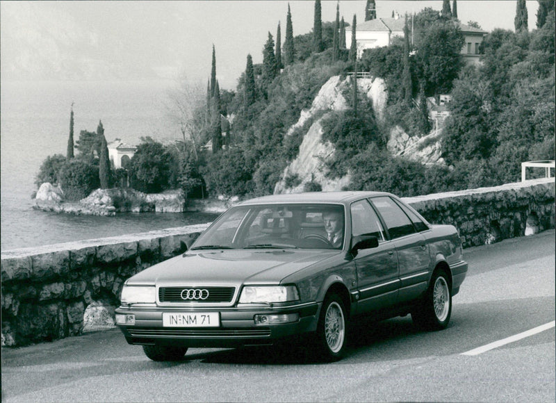 1990 Audi V8 - Vintage Photograph