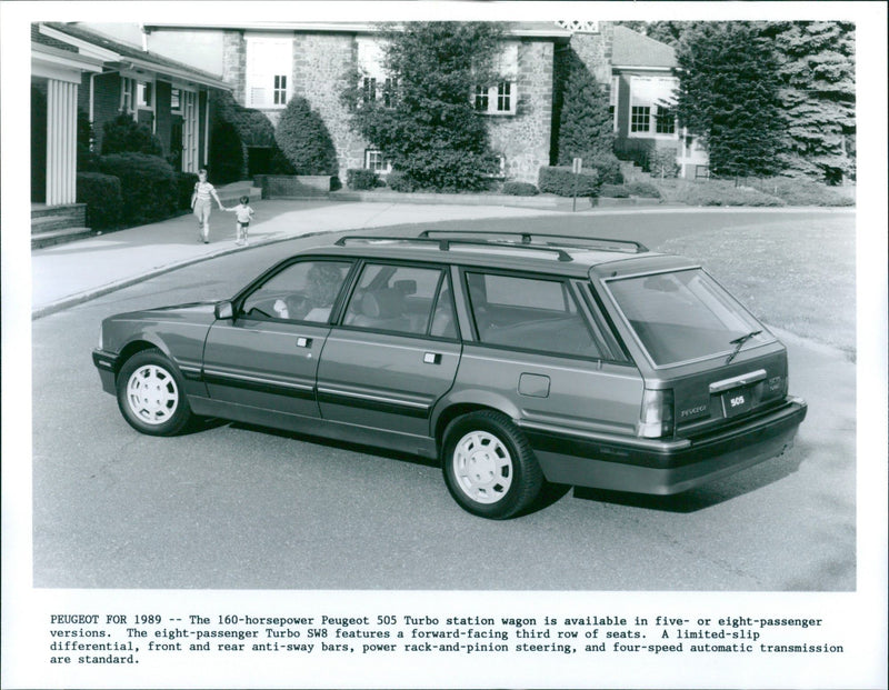 1989 Peugeot 505 Turbo - Vintage Photograph
