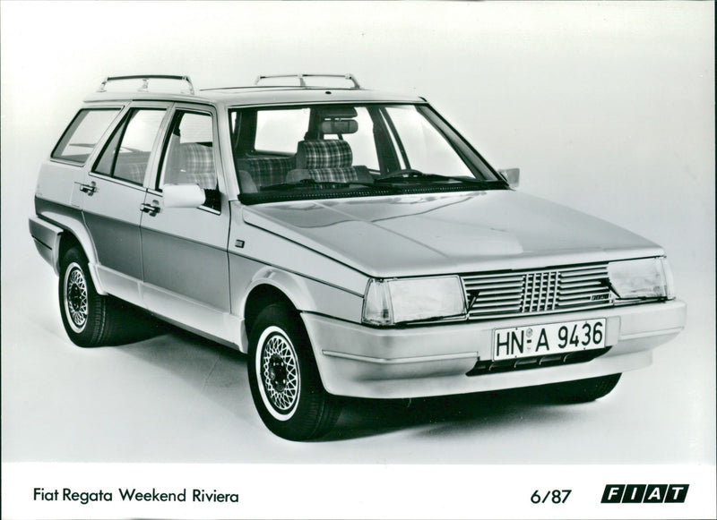 1987 Fiat Regata Weekend Riviera - Vintage Photograph