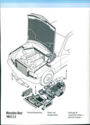 1985 Mercedes-Benz 190 D 2.5 - Vintage Photograph