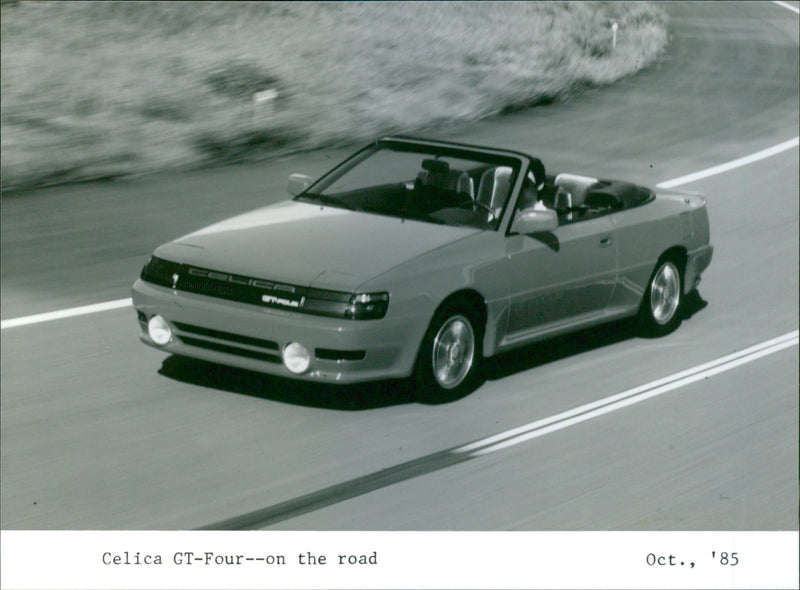 1985 Celica GT-Four - Vintage Photograph