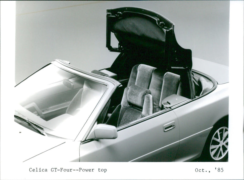 1985 Celica GT-Four - Vintage Photograph