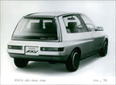 1985 Toyota AXV's rear view - Vintage Photograph