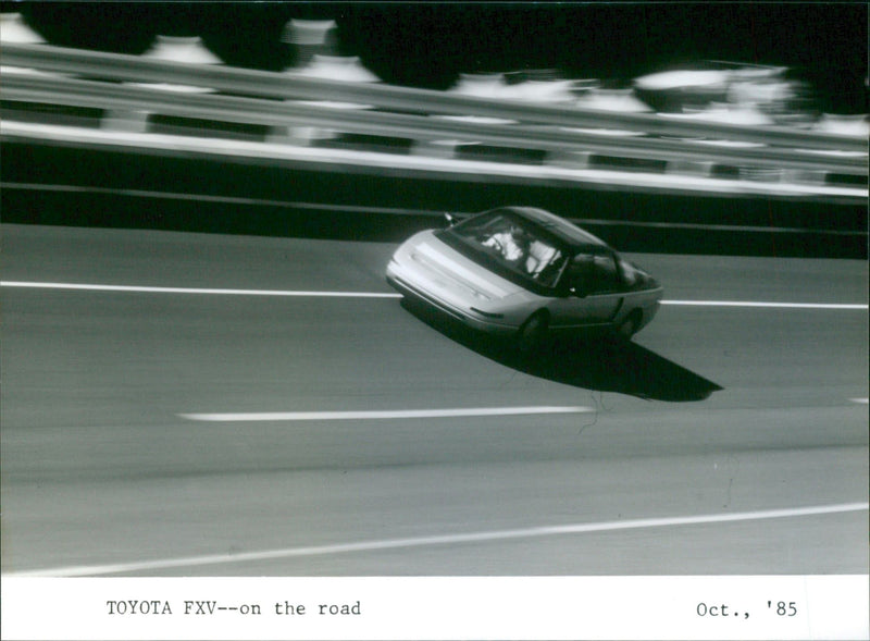 1985 Toyota FXV - Vintage Photograph