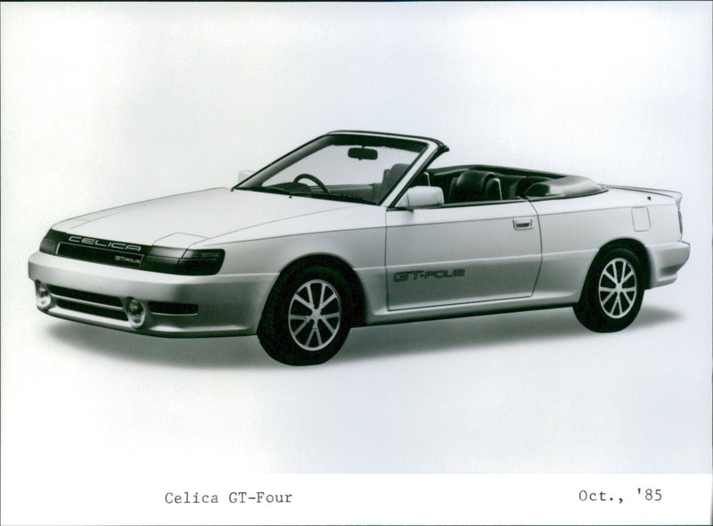 1985 Celica GT-Four - Vintage Photograph