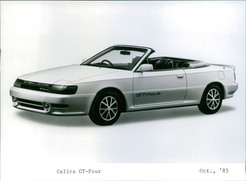 1985 Celica GT-Four - Vintage Photograph