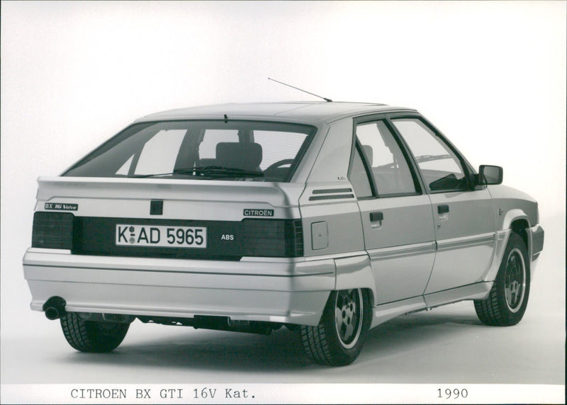 1990 Citroën BX - Vintage Photograph