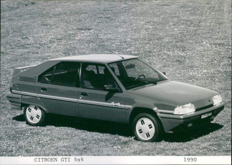 1990 Citroën GTI - Vintage Photograph