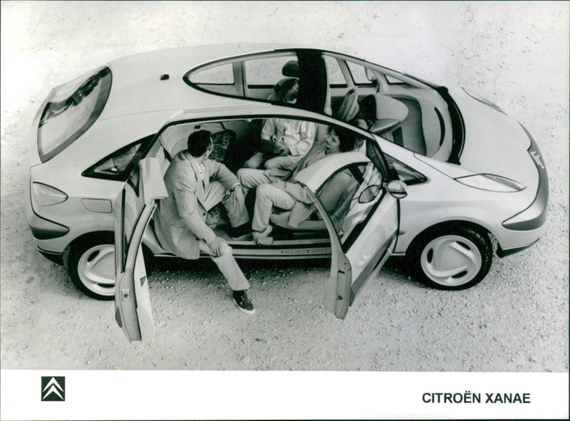 1995 Citroen Xanae - Vintage Photograph