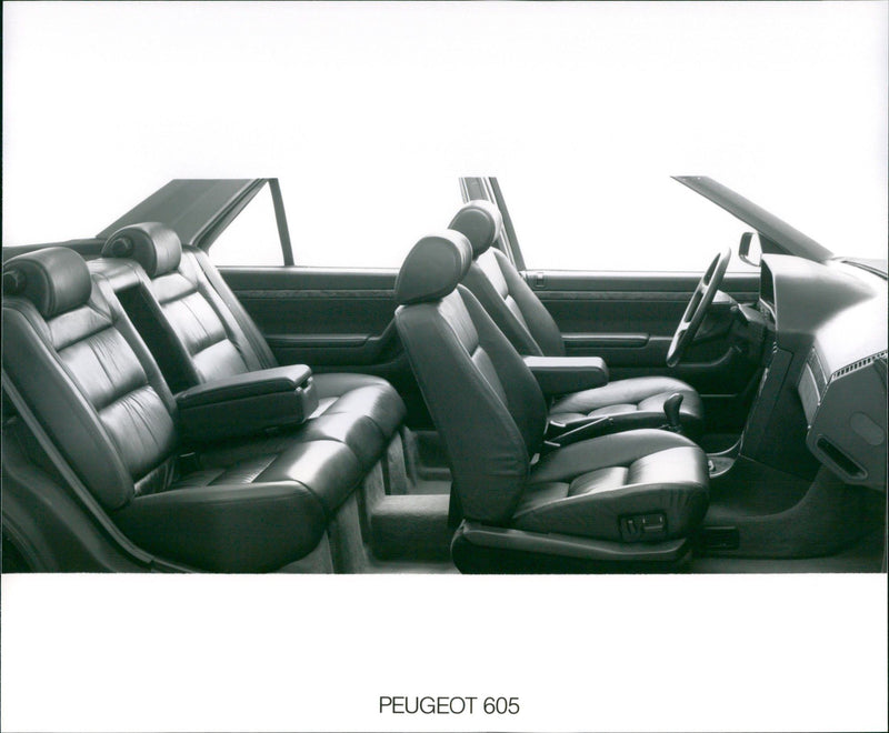 Peugeot 605 - Vintage Photograph