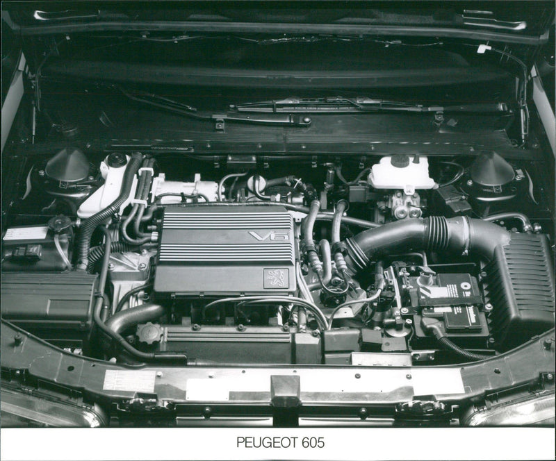 Peugeot 605 - Vintage Photograph