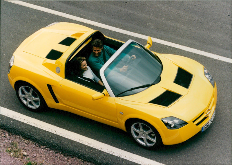 1999 Opel Speedster - Vintage Photograph