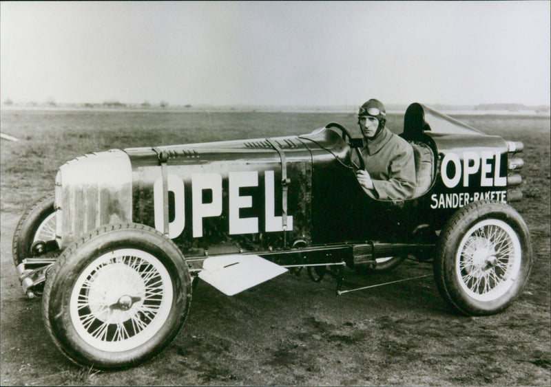 1928 Opel Rak.1 - Vintage Photograph