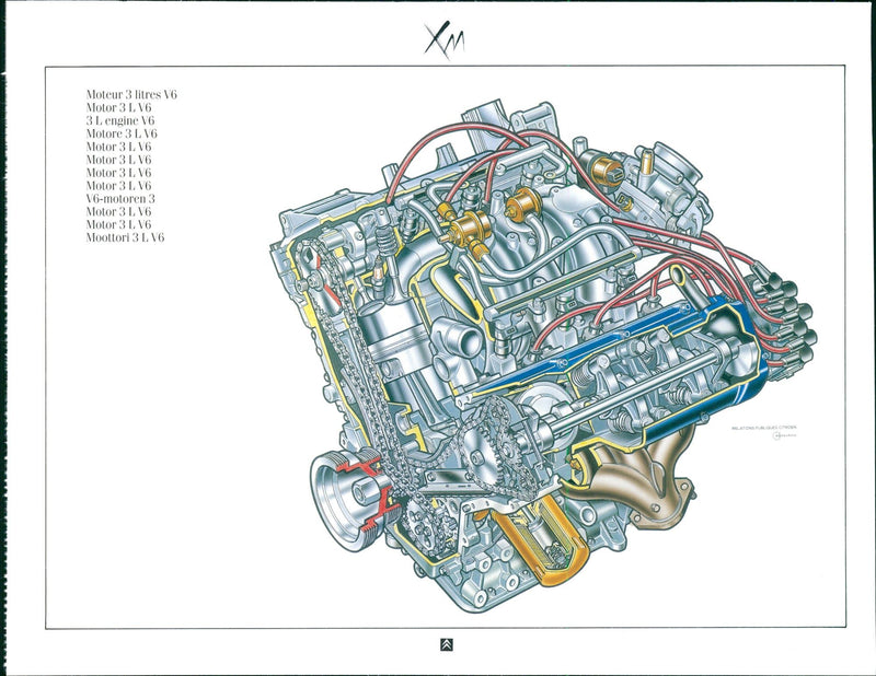 Citroen XM - Vintage Photograph