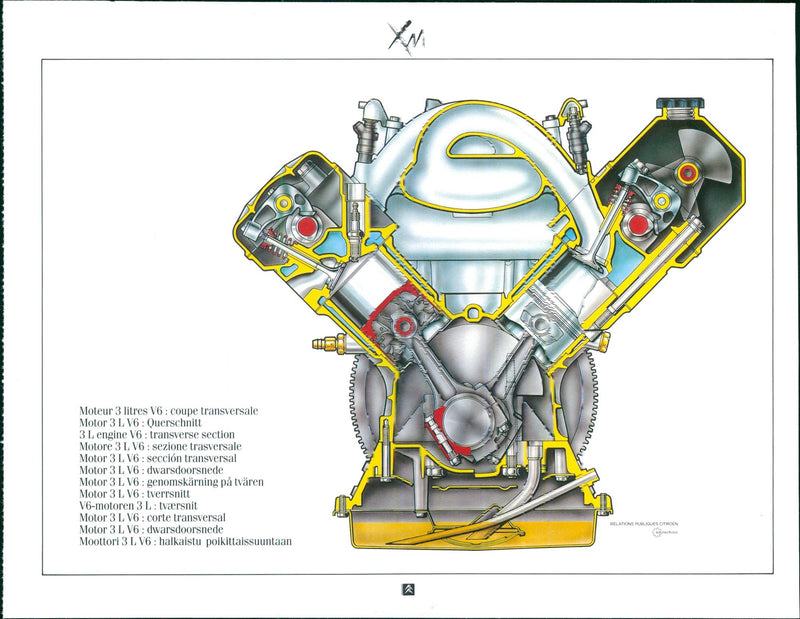 Citroen XM - Vintage Photograph