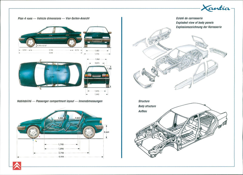 Citroën Xantia - Vintage Photograph