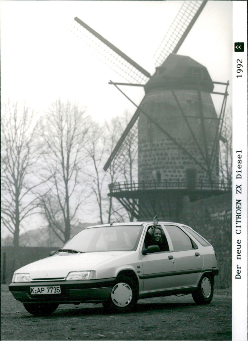 Citroen ZX Diesel 1992 - Vintage Photograph