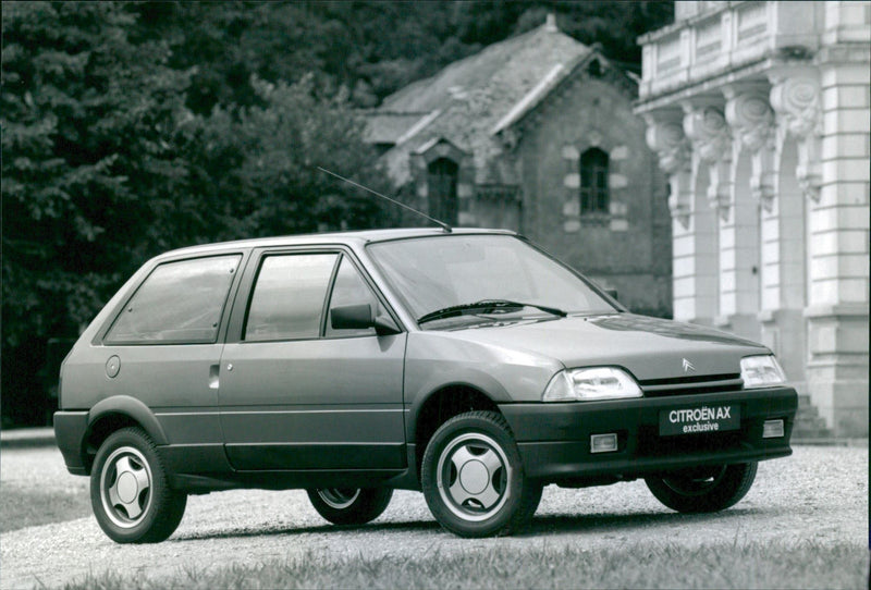 Citroen AX Exclusive - Vintage Photograph