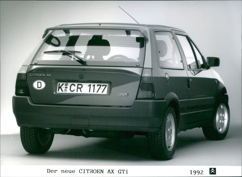 1992 Citroen AX GTi - Vintage Photograph