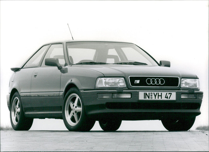 1990 Audi Coupe S2 - Vintage Photograph