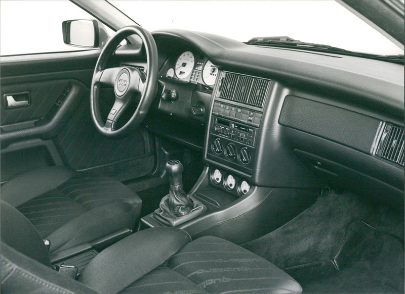 1990 Audi Coupe S2 - Vintage Photograph