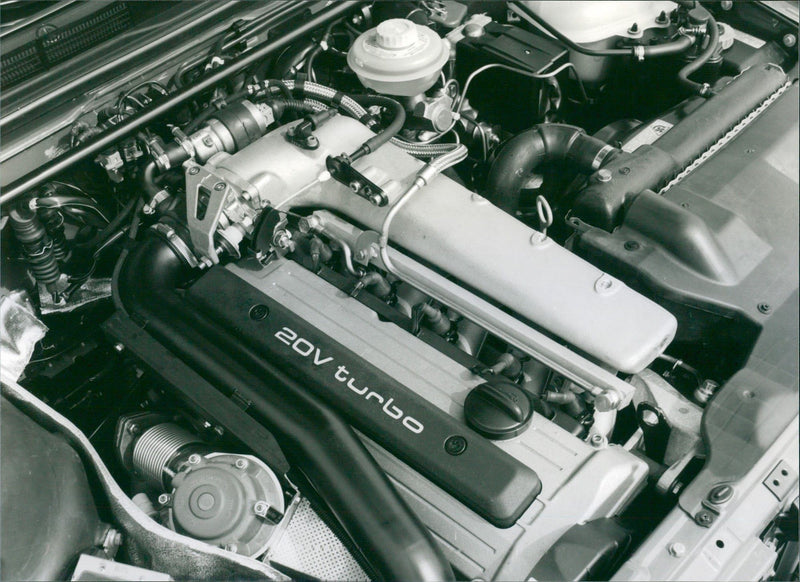 1990 Audi Coupe S2 - Vintage Photograph