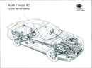 1990 Audi Coupe S2 - Vintage Photograph