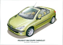 2000 Peugeot 206 Coupe Cabriolet - Vintage Photograph