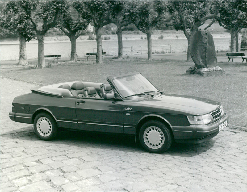 1991 Saab 900 Turbo 16 Cabrio - Vintage Photograph