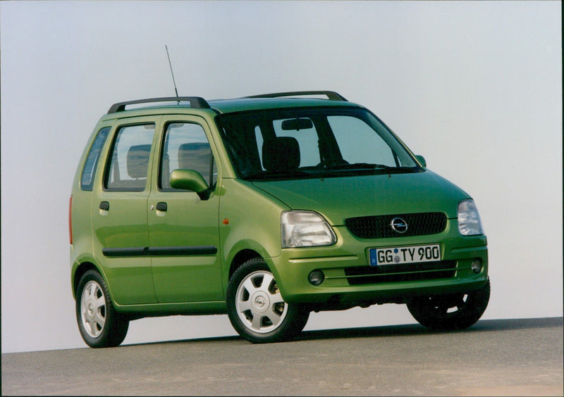 Opel Agila - Vintage Photograph