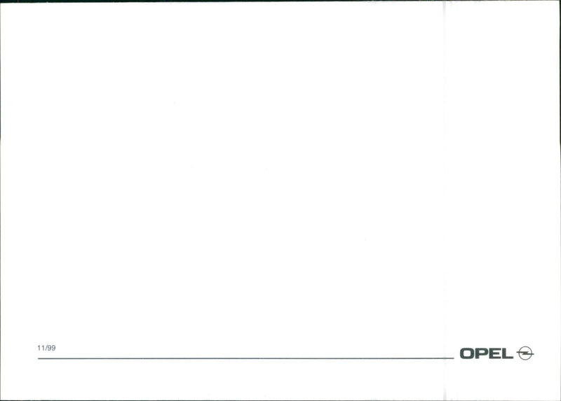 Opel Astra Eco 4 - Vintage Photograph