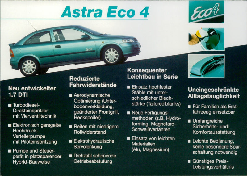 Opel Astra Eco 4 - Vintage Photograph