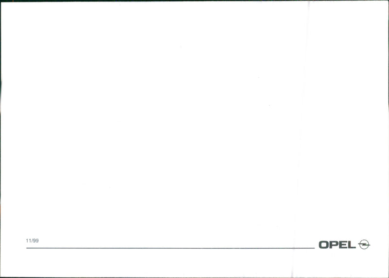 Opel Astra Eco 4 - Vintage Photograph