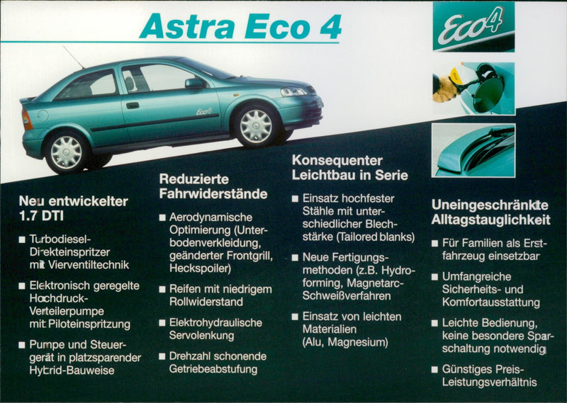 Opel Astra Eco 4 - Vintage Photograph