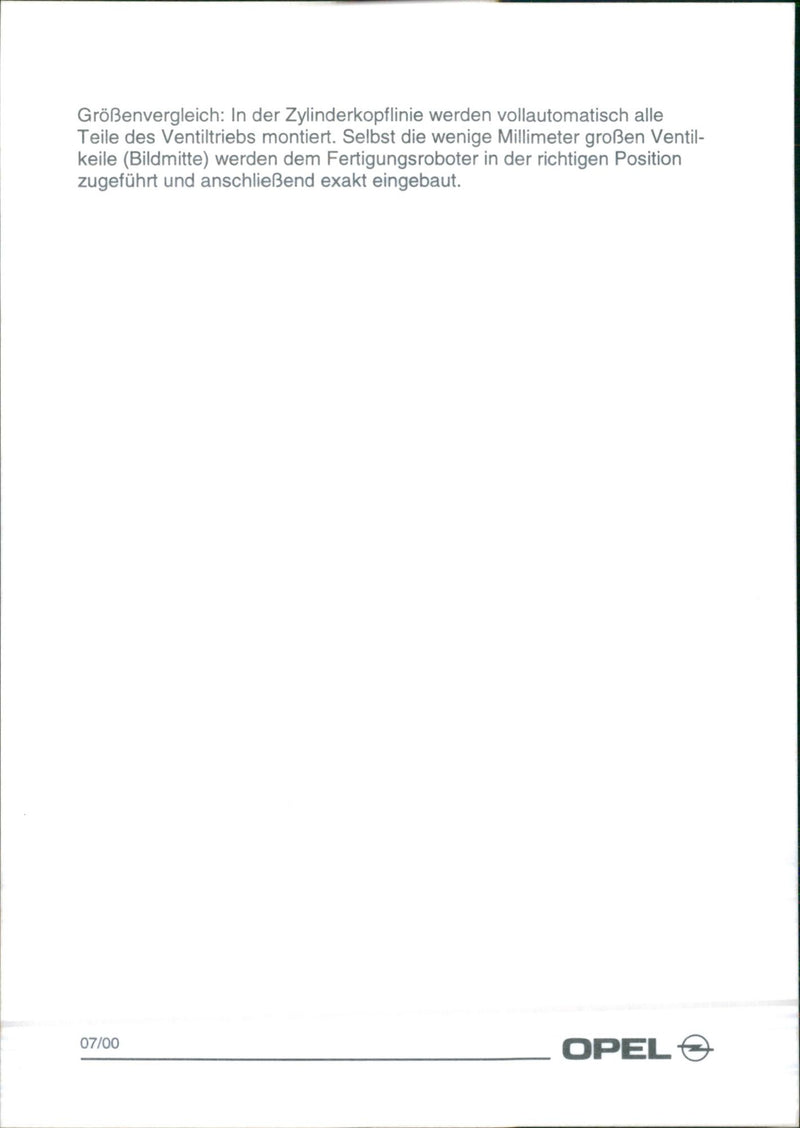 Opel 2000 - Vintage Photograph