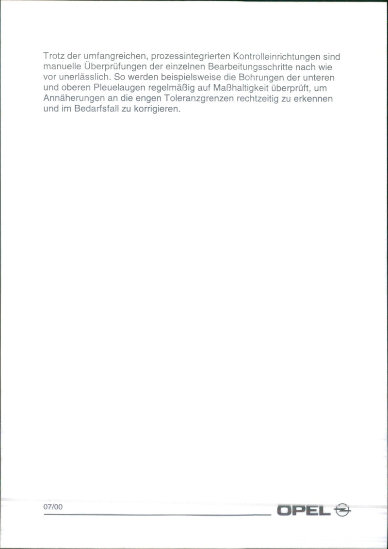 Opel 2000 - Vintage Photograph