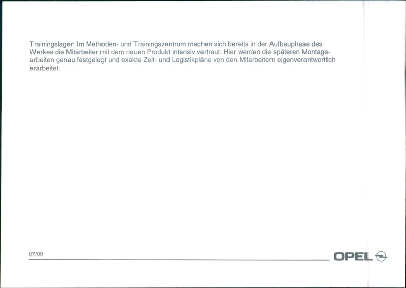 Opel 2000 - Vintage Photograph