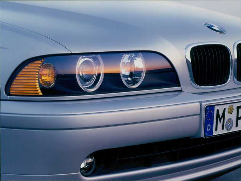 2001 BMW  5 Series Sedan - Vintage Photograph