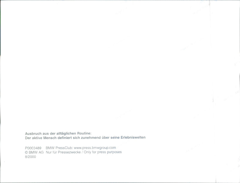 Breaking out of everyday routine - Vintage Photograph